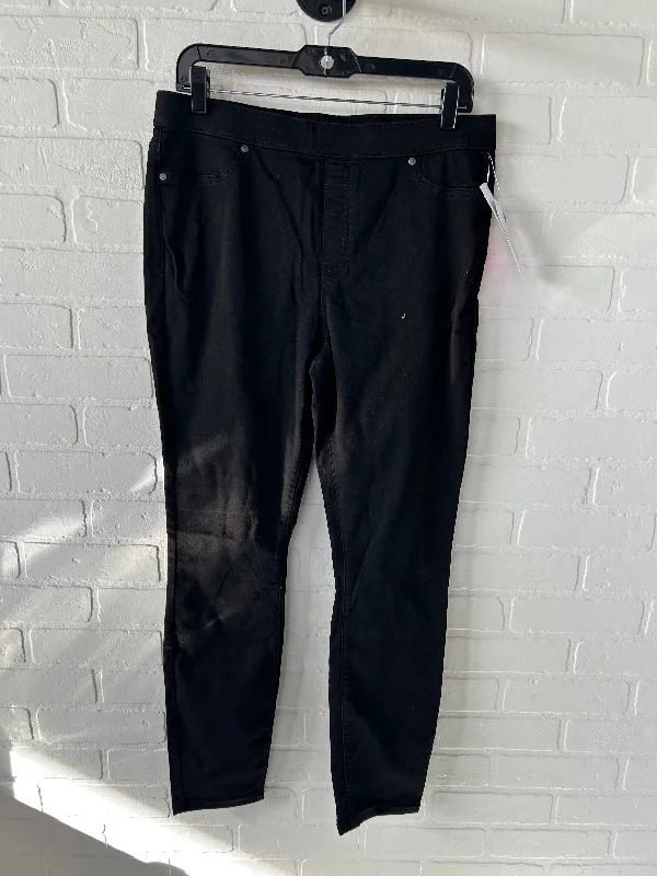 Cool Breeze At Night Jeans Jeggings By Simply Vera In Black Denim, Size: 12