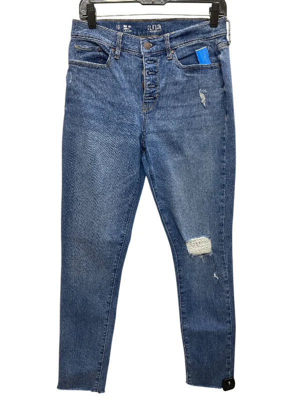 Diamond Series Jeans Skinny By Ana In Blue Denim, Size: 10
