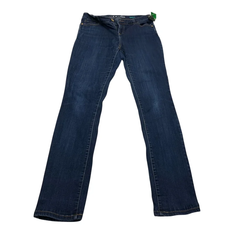 Jeans Skinny By Inc In Blue Denim, Size: 8