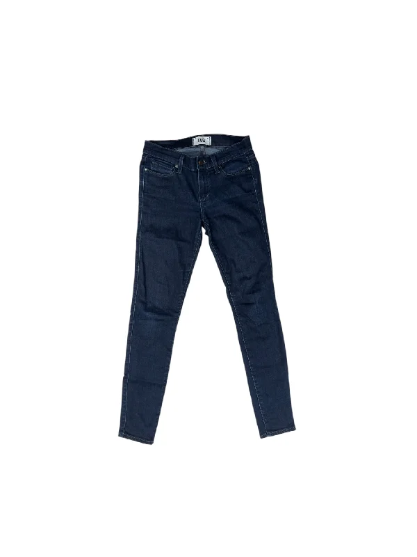 Jeans Skinny By Paige In Blue Denim, Size: 4