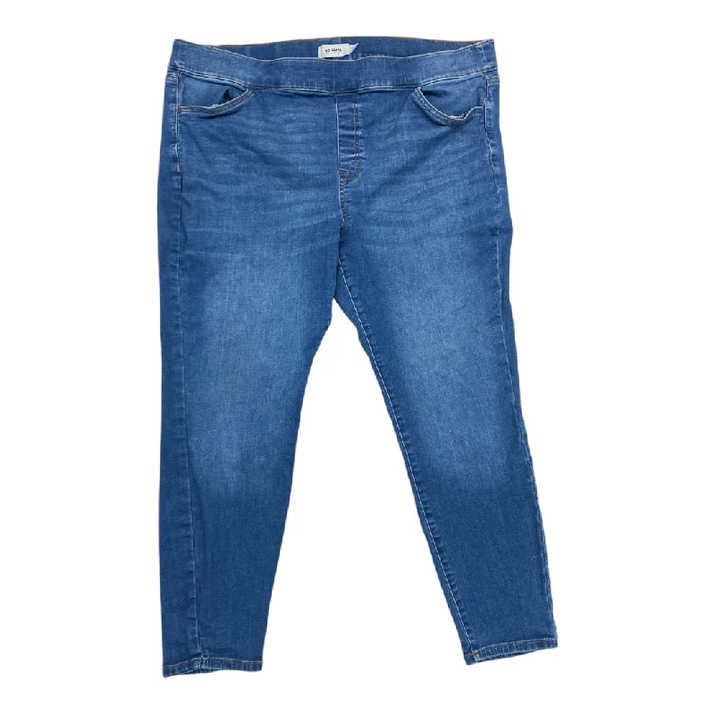 Boutique display Jeans Skinny By Sonoma In Blue Denim, Size: 20