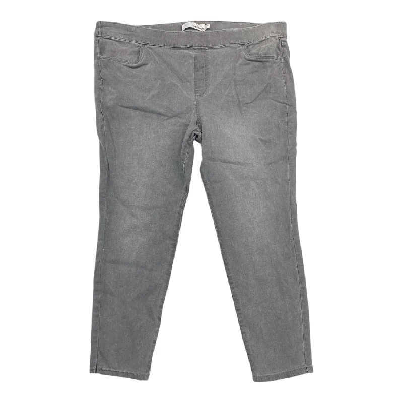 Affordable selection Jeans Skinny By Sonoma In Grey Denim, Size: 22