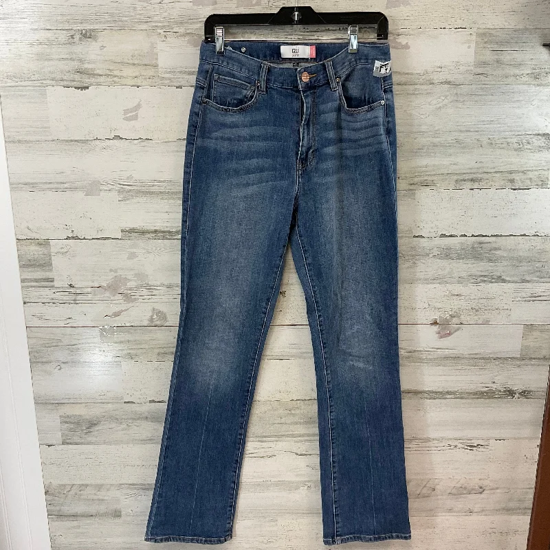 Unique prints Jeans Straight By Cabi In Blue, Size: 4