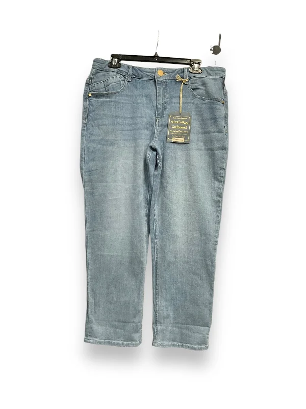 Jeans Straight By Democracy In Blue Denim, Size: 12