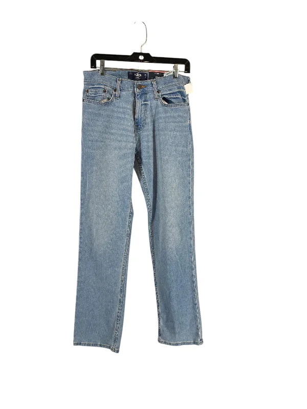 Amazing design Jeans Straight By Hollister In Blue Denim, Size: 29