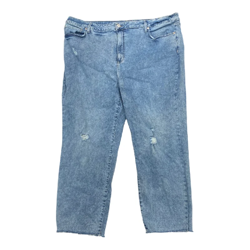 Classic style Jeans Straight By Lc Lauren Conrad In Blue Denim, Size: 24