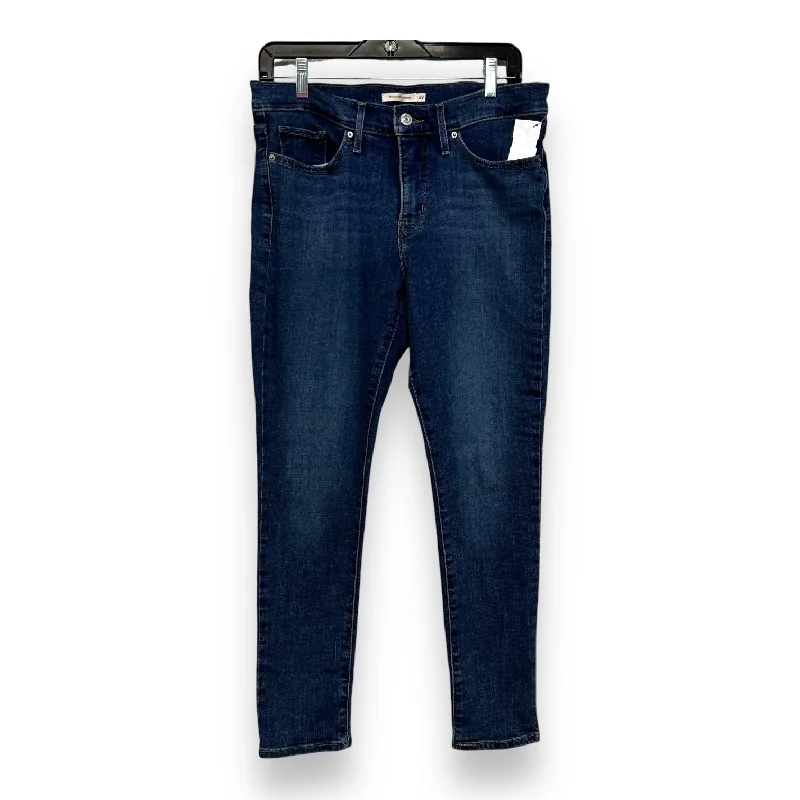 Jeans Straight By Levis In Denim, Size: 8