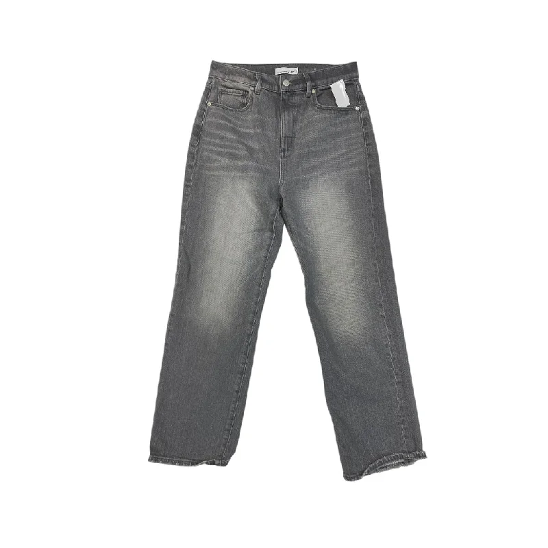 Bottom And Versatile Jeans Straight By Loft In Grey, Size: 2