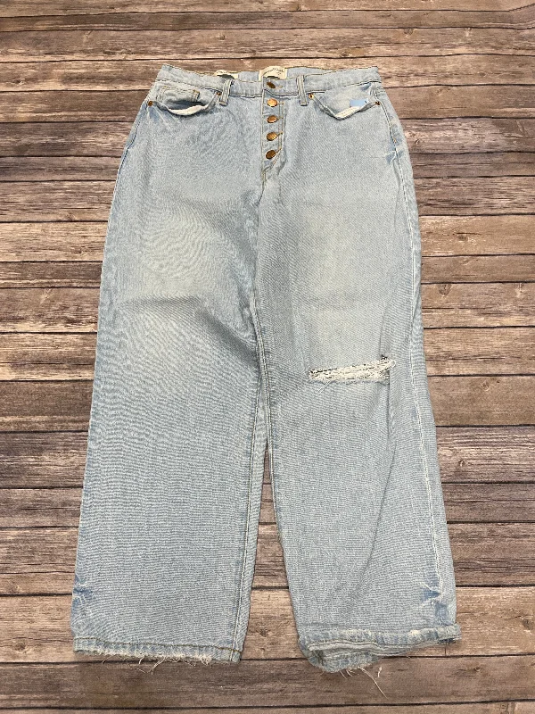 Boutique display Jeans Straight By Universal Thread In Blue Denim, Size: 12