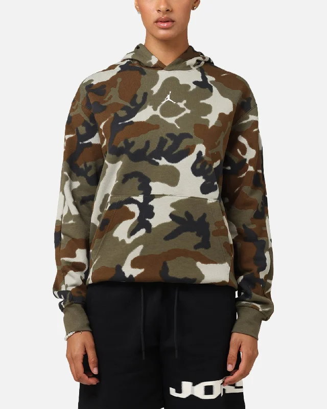 Jordan Jumpman MVP Statement Camo Pullover Hoodie Light Olive