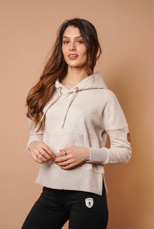 Layna Heather Oatmeal Hoodie