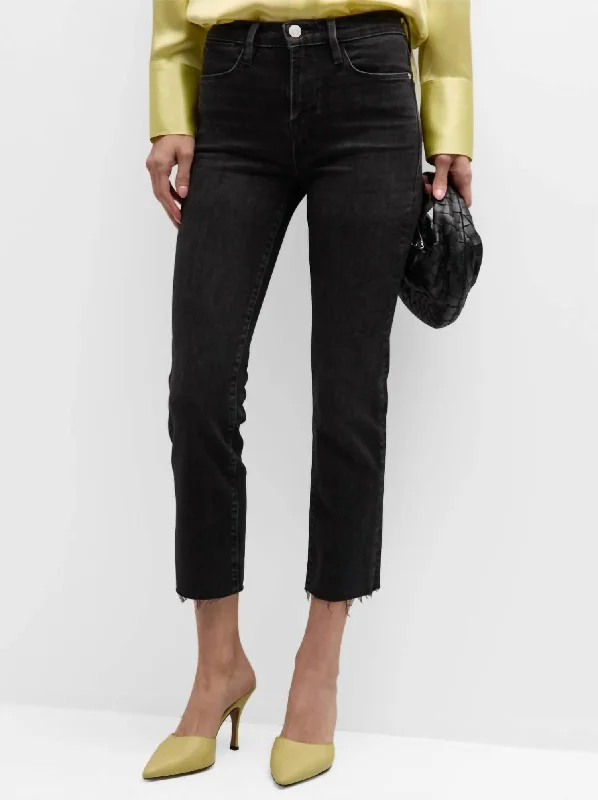 Le High Straight Released Hem Jeans In Hutchinson