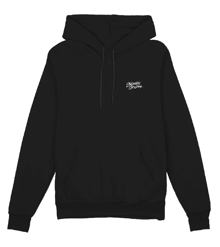 British Style Signature Hoodie Black / White