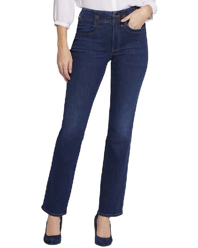 NYDJ Marilyn Palace High-Rise Straight Leg Jean