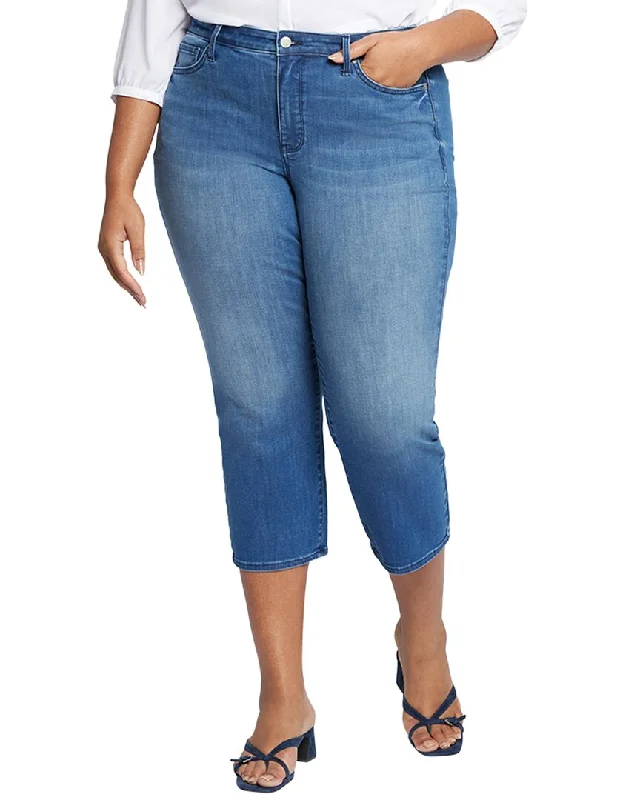 NYDJ Plus Piper Melody Relaxed Crop Jean