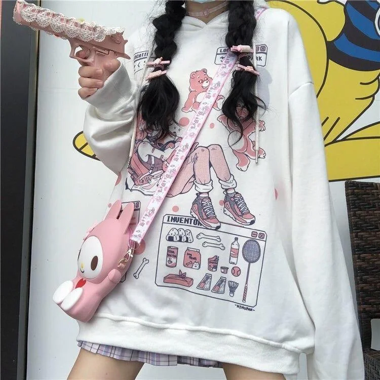 High-quality Fabrics Pink Princess Gamer Hoodie