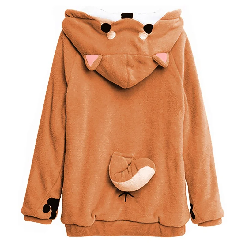 Celebrity Style Corgi Puppy Hoodie