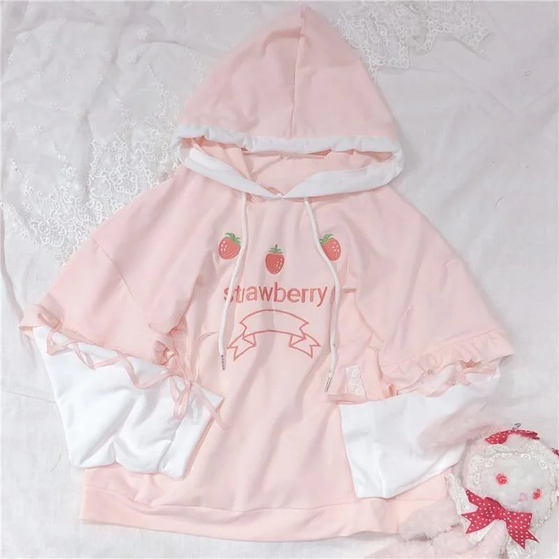 Comfortable And Casual Strawberry Corset Hoodie