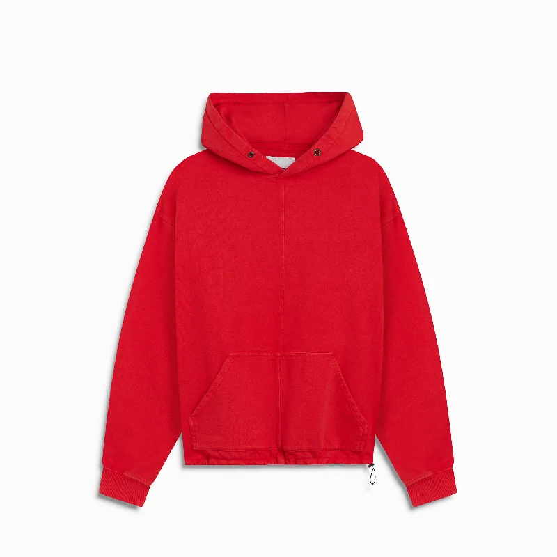 Elegant Style surplus hoodie / red