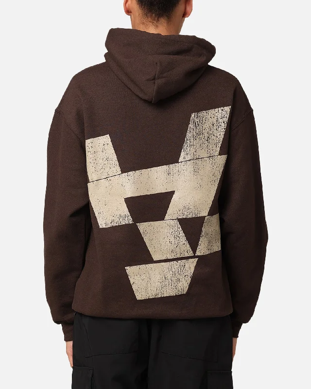Design And Tailoring The Anti Order Smash Repair Hoodie Chocolate Brown
