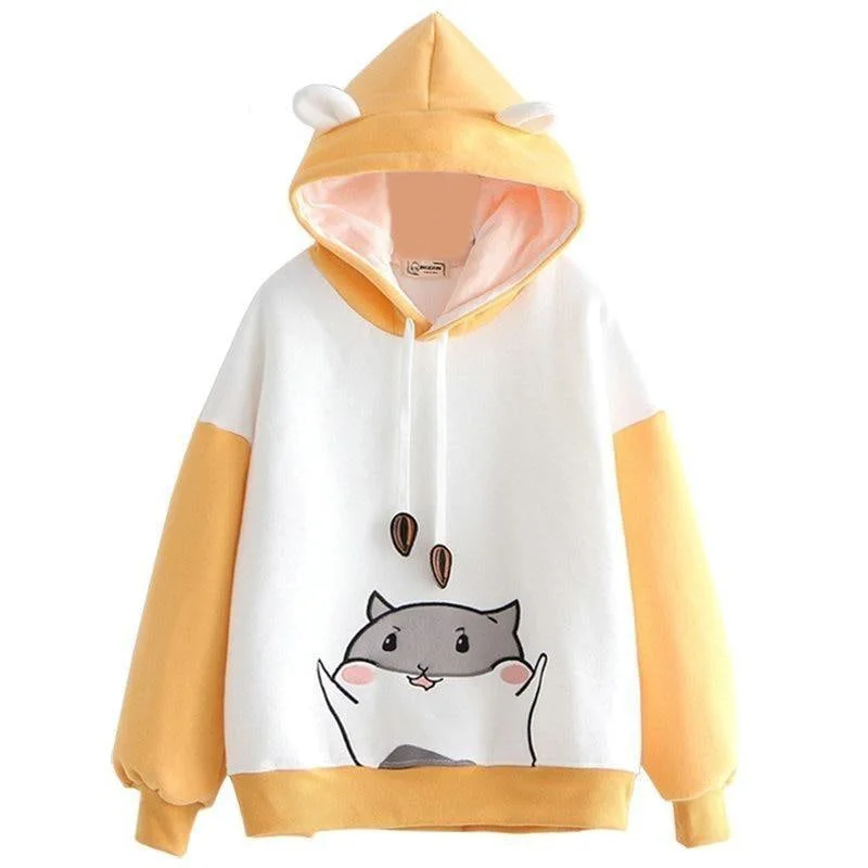 Fashionable Items Tiny Hamster Hoodie