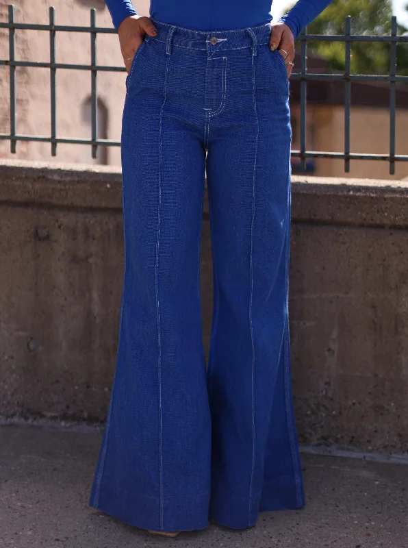 Stretch Design Willow Wide Leg Pants