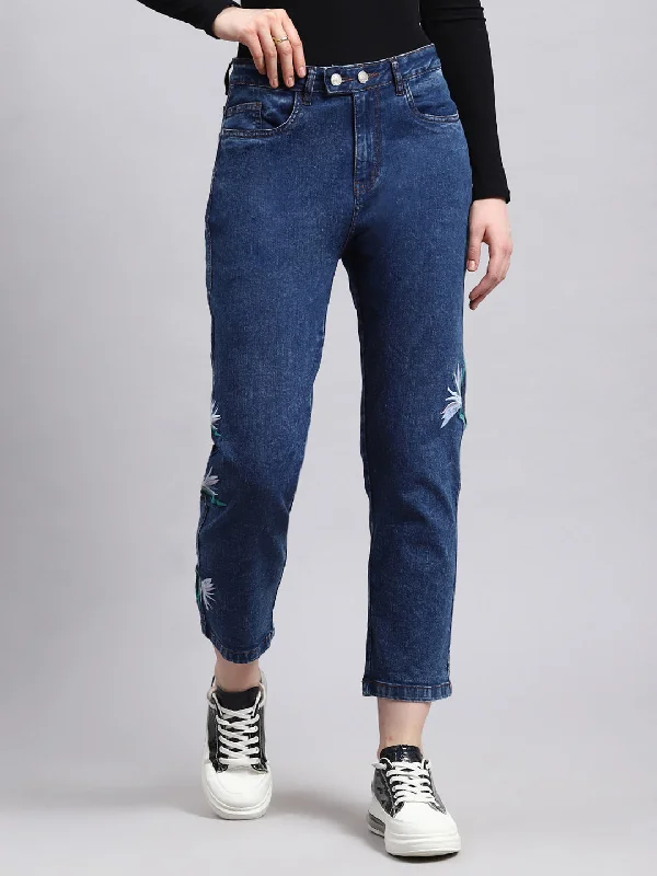 Skirt style Women Blue Regular Fit Denim