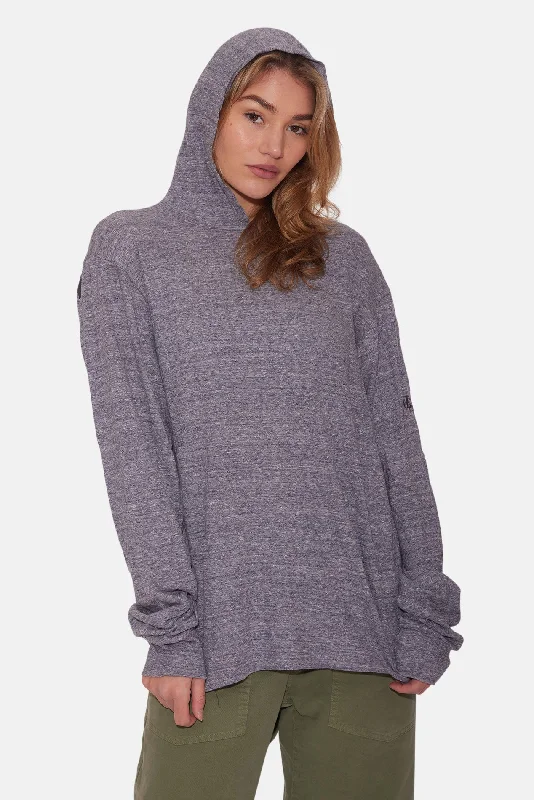 Eye-catching Personality Women's 58 Hoodie Westport Back Print Navy Melange