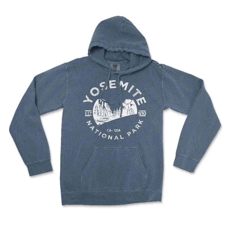Multifunctional Style Yosemite Valley National Park Comfort Colors Hoodie