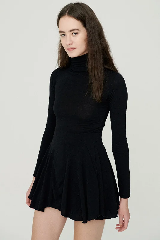 Hip-hop Style Adeline Fit & Flare Mini Dress