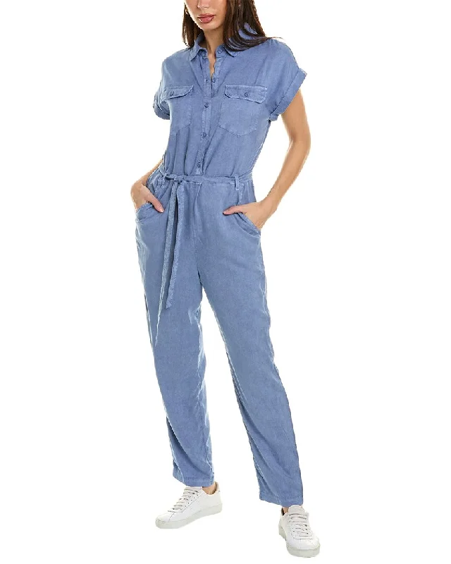Summer Comfort Bella Dahl Patch Pocket Jumpsuit