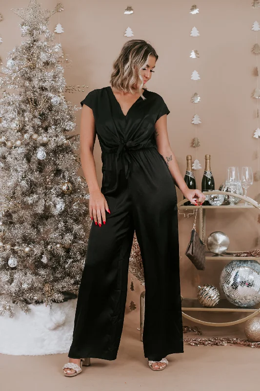 Smart Comfort Here For The Party Jumpsuit, Black