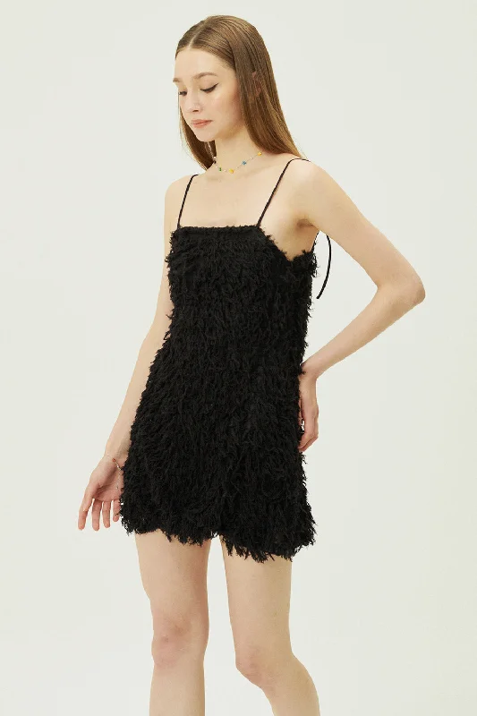 Comfortable Jackets Liane Faux Feather Dress
