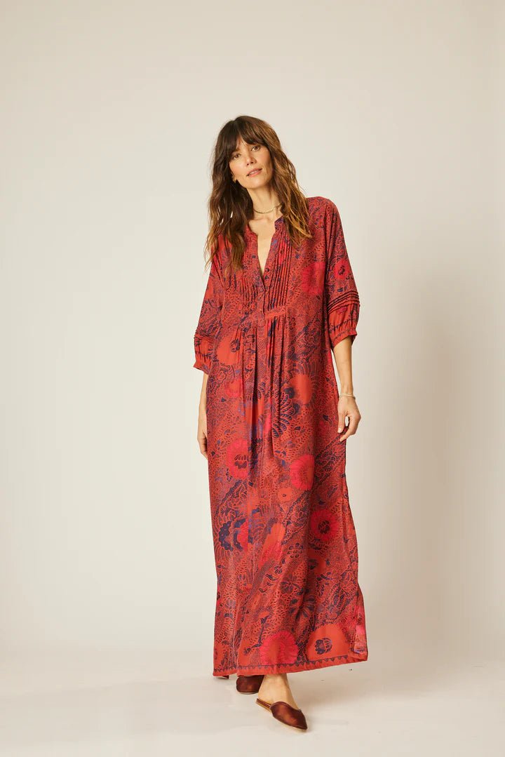 Chic Lounge Natalie Martin - Peacock Currant Sammie Maxi
