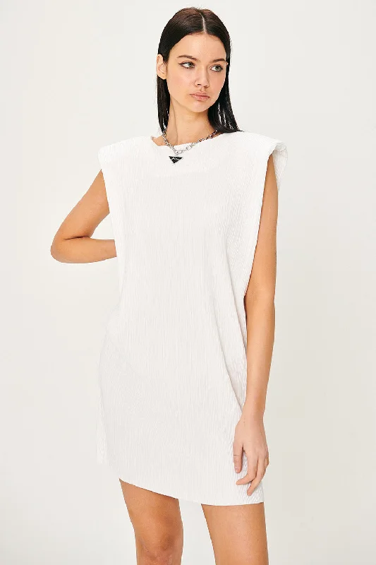 Versatile Style Sahara Sleeveless Plisse Dress