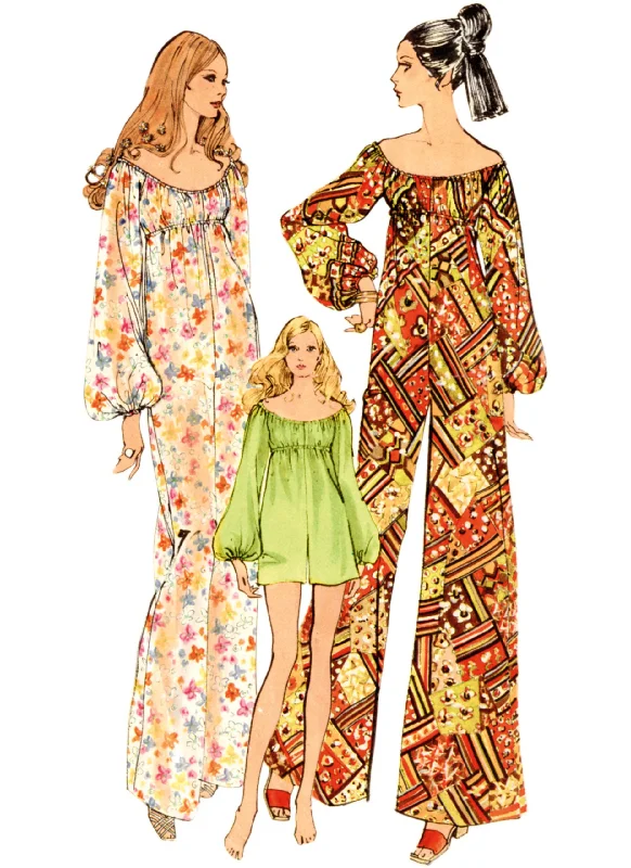 Comfortable Looks Vogue Vintage Jumpsuits V2041