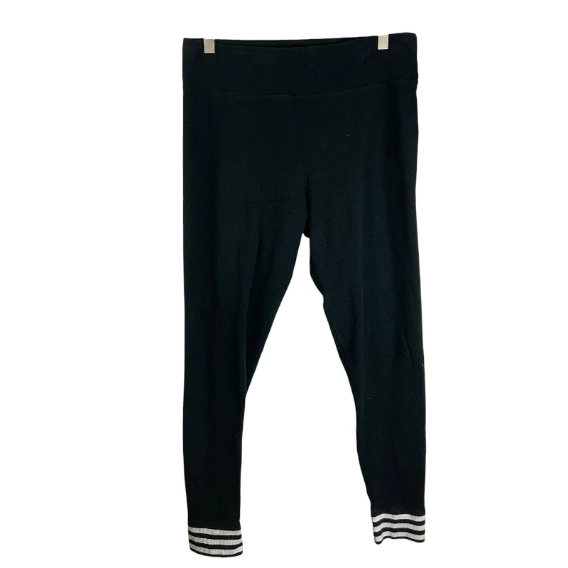 Personalized Outfit Athletic Leggings By Adidas In Black, Size: Xl