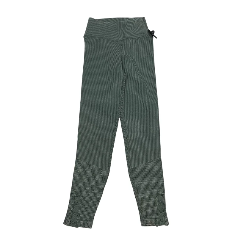 Elegant Series Athletic Leggings By Aerie In Green, Size: Xxs