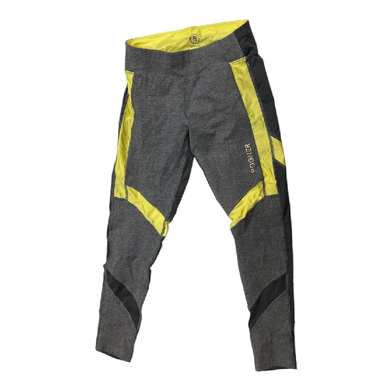 Sports Style Athletic Leggings By Cma In Grey, Size: S