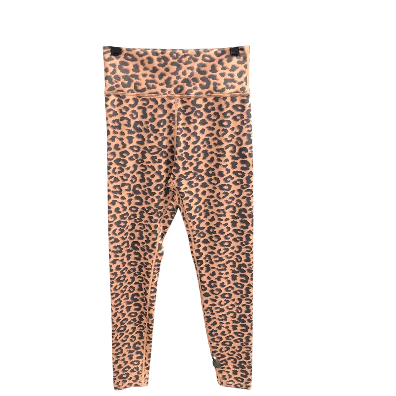French Style Athletic Leggings By cut the thrils In Animal Print, Size: S