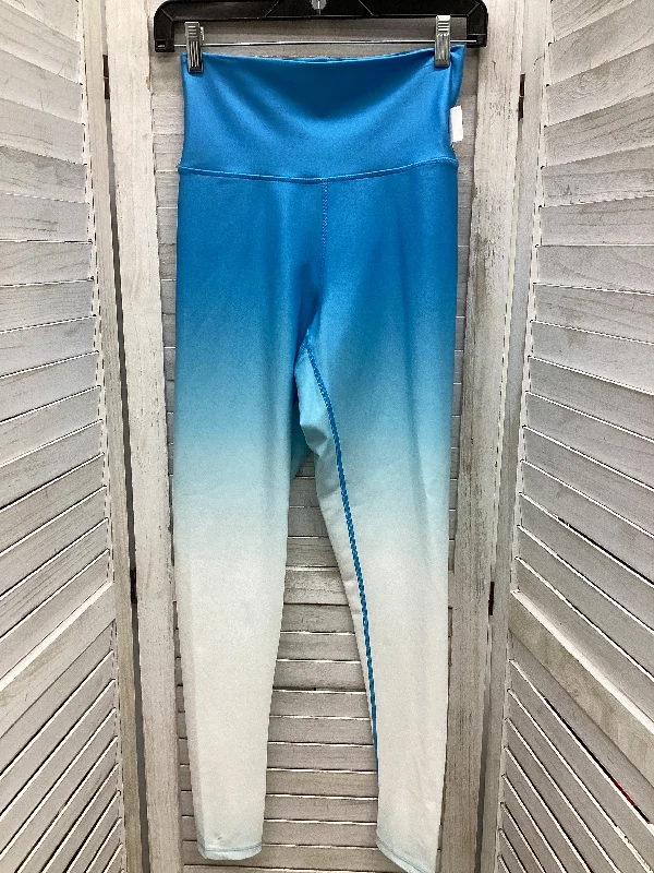 Fashionable Items Athletic Leggings By Fashion Nova In Blue, Size: M