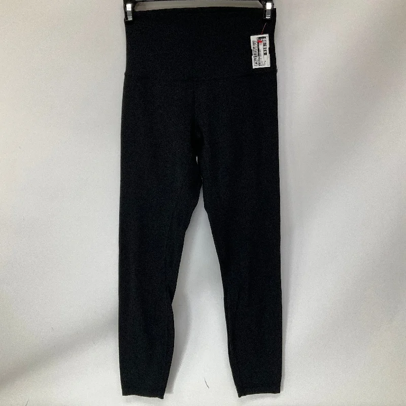 Fashion Pioneer Athletic Leggings By Lululemon In Black, Size: 4