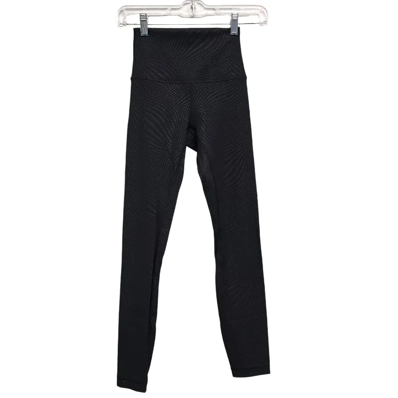 Fashionable Inner Wear Athletic Leggings By Lululemon In Grey, Size:Xs