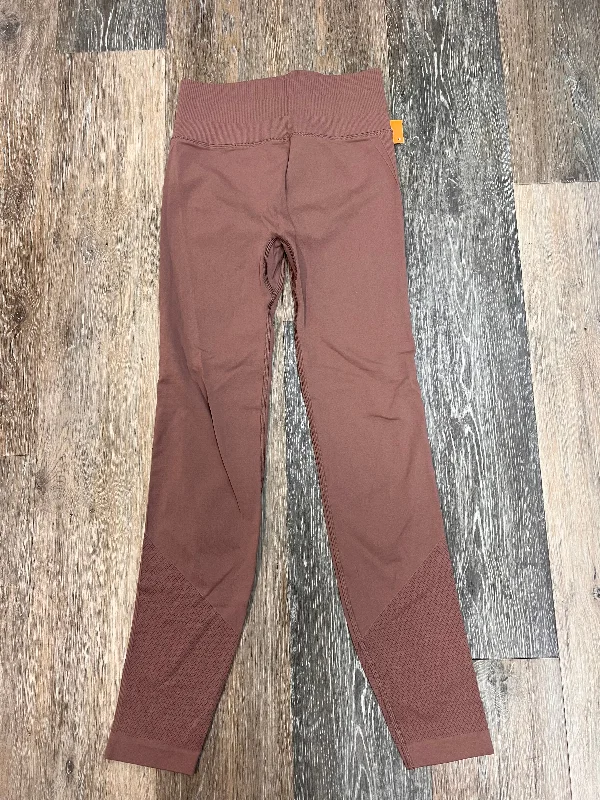 Tropical Style Athletic Leggings By Lululemon In Mauve, Size: 4