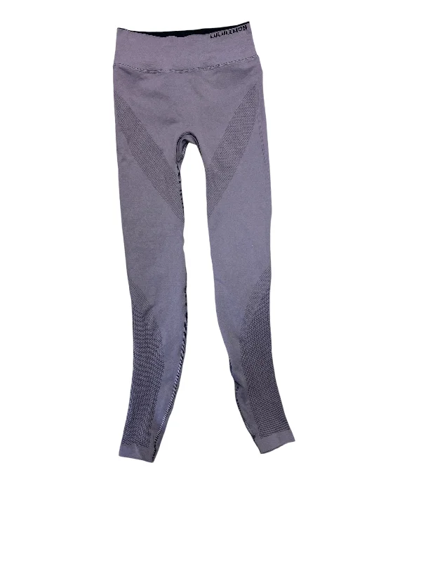 High-end Sense Athletic Leggings By Lululemon In Purple, Size: 4
