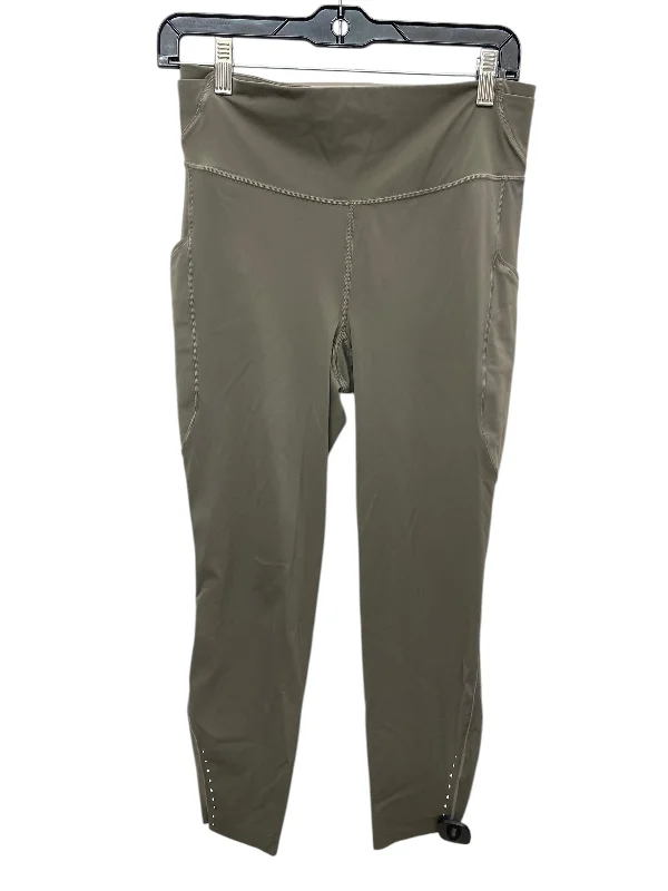 Personal Design Athletic Leggings By Lululemon In Taupe, Size: 10