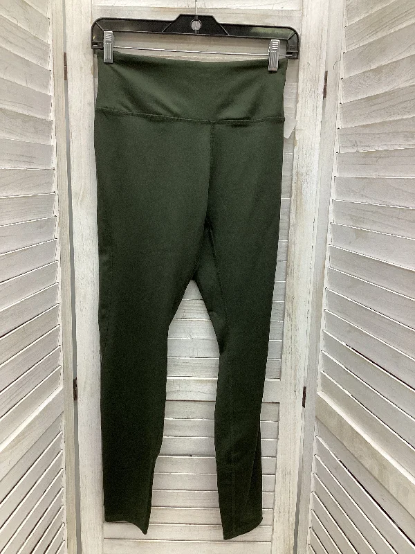 Comfortable Series Athletic Leggings By Marika In Green, Size: M