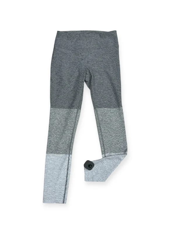 Avant-garde Design Athletic Leggings By Outdoor Voices In Grey, Size: S