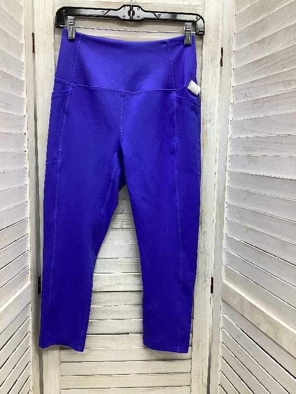 Personalized Wear Athletic Leggings By Rbx In Blue, Size: M