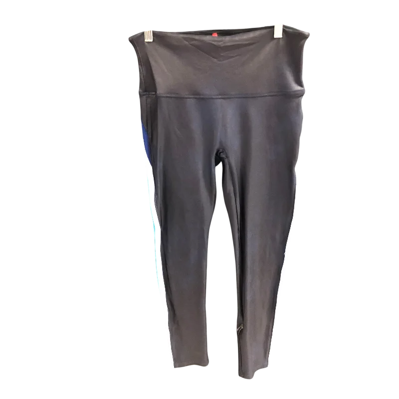 Personalized Series Athletic Leggings By Spanx In Blue, Size: L